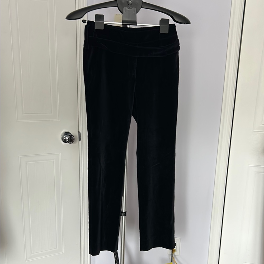 Black Pantsuit with Straight Leg Cut